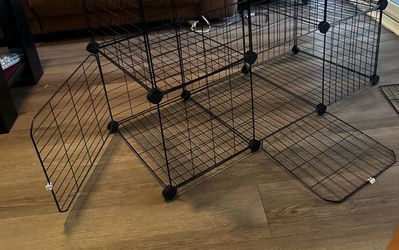 Modular Wire Pet Playpen Enclosure