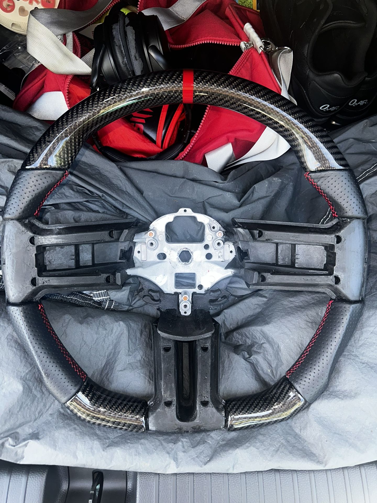 Ford Mustang Carbón Biber steering wheel