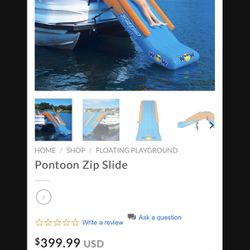 Tritoon Pontoon Boat Slide New In Box