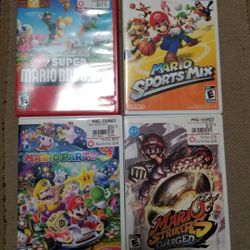 NINTENDO WII EMPTY CASES MARIO