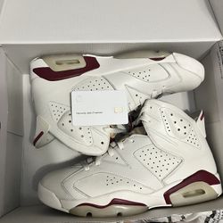 Jordan 6 Maroon Sz10.5