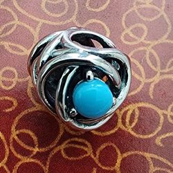 Pandora Turquoise Birthstone Charm
