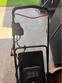 Black decker 13amp corded mower