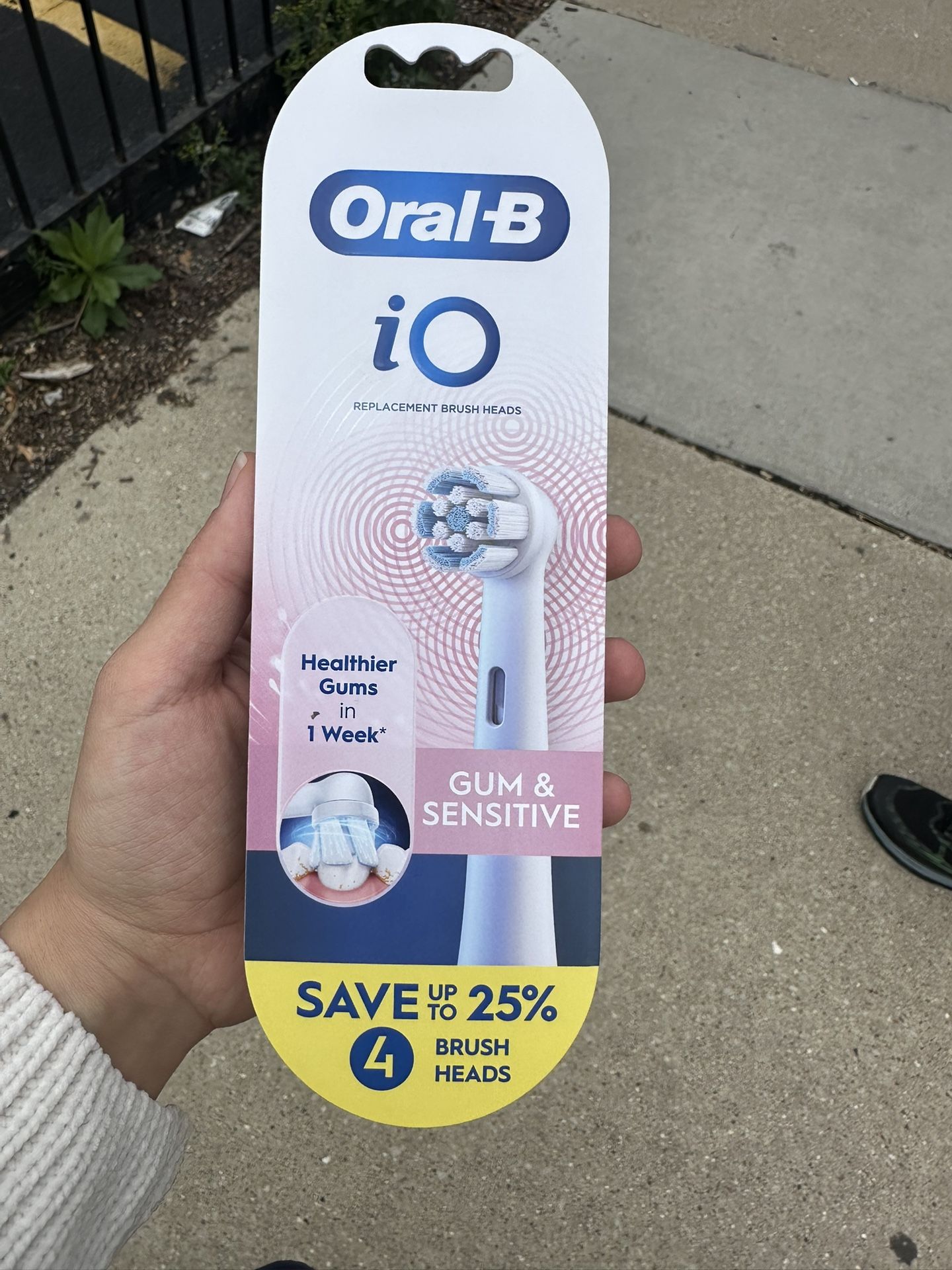 Oral-B Gum & Sensitive Replacement Heads, Electric Toothbrush Brush Heads, White Bought By Mistake