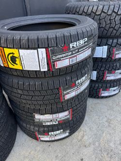 235/60r18 RBP tires nuevas con 50,000 millas de garantía las 4