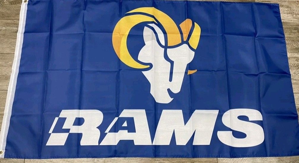 Rams Flag 5ftx3ft $20 Firm On Price