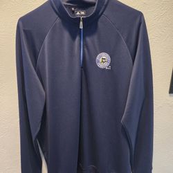 Pittsburgh Penguins Adidas Climalite 1/4 Zip Pullover. Men's Size Large. 