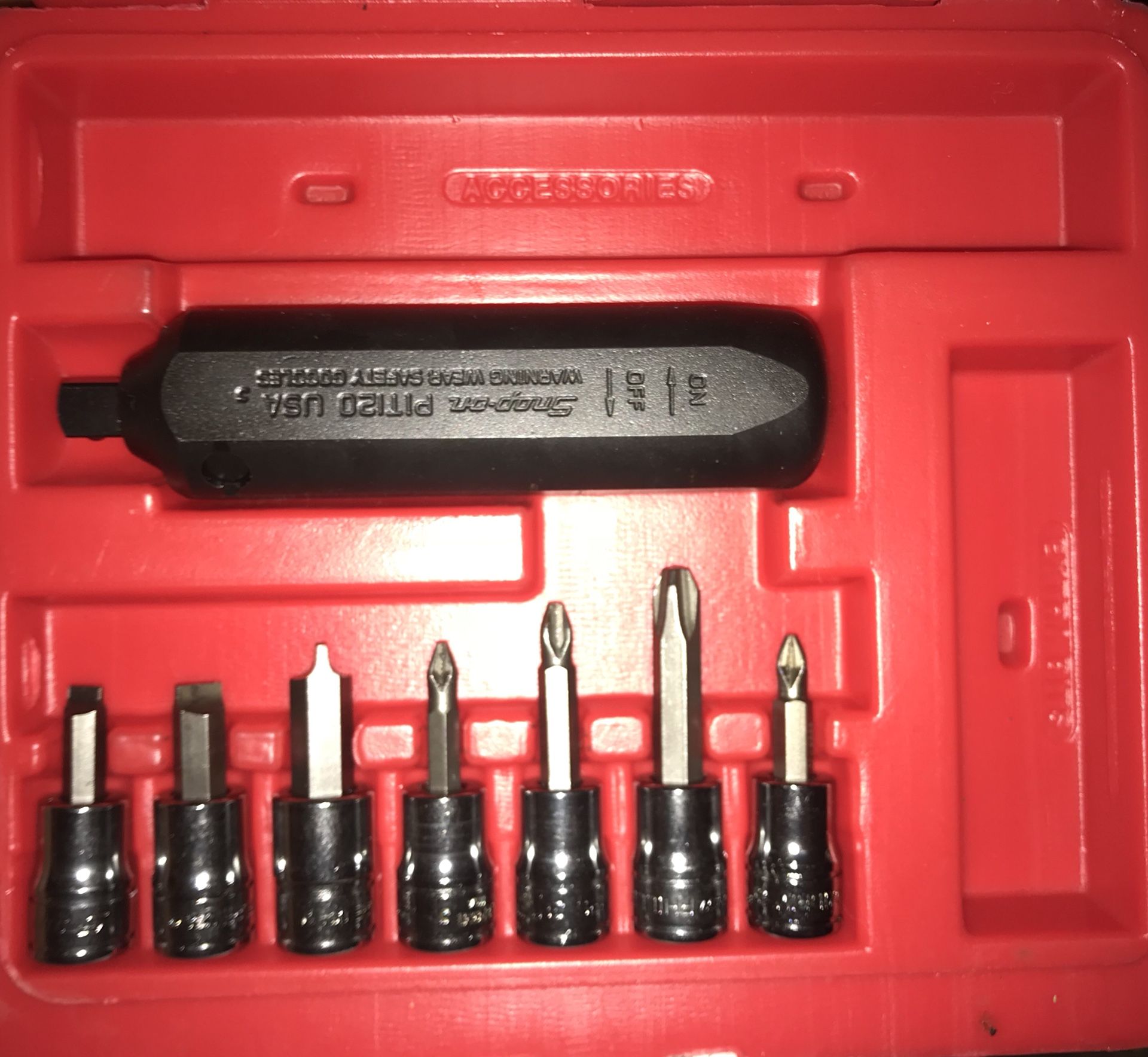 Snap on 3/8 impact driver brand new in case