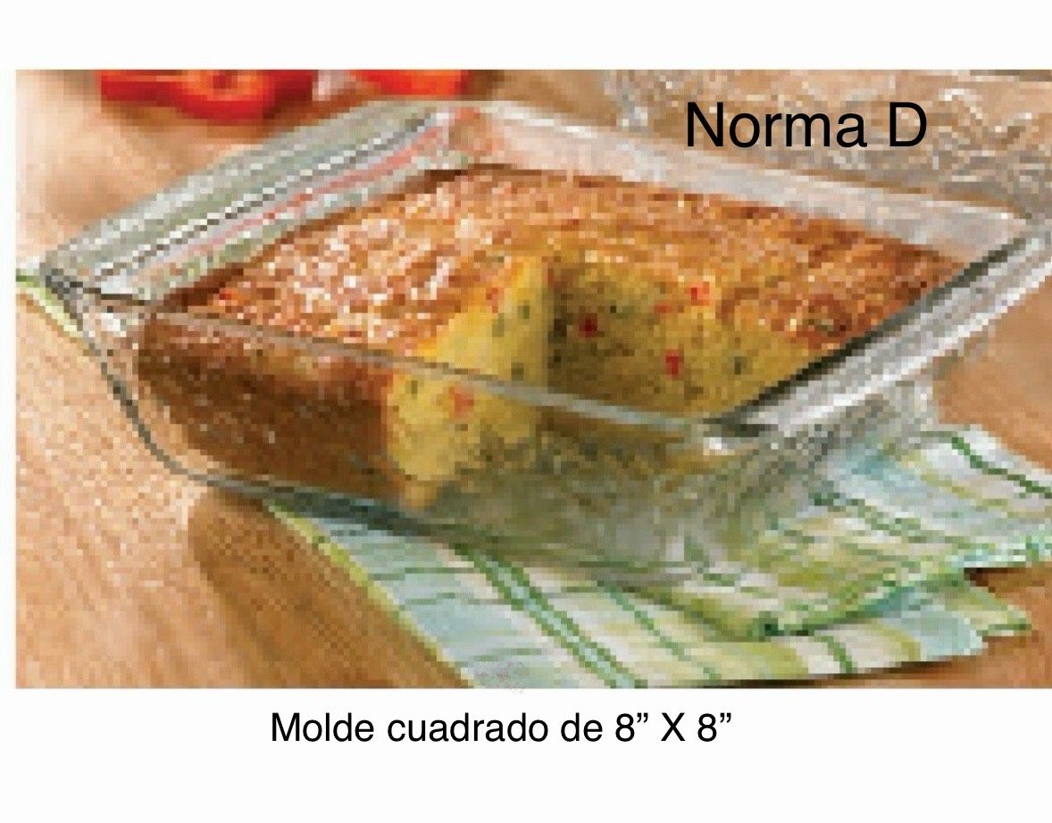 Molde De 8” X 8” Para Hornear Y Servir Nuevo En Su Caja 🌺 Princess House 🌺