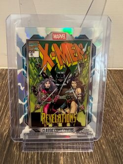 2026 Topps Chrome Marvel Comics Classic Comic Covers X-MEN Revelations CC-01