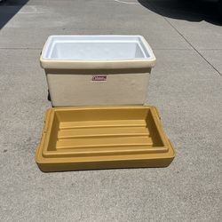 Vintage Coleman cooler