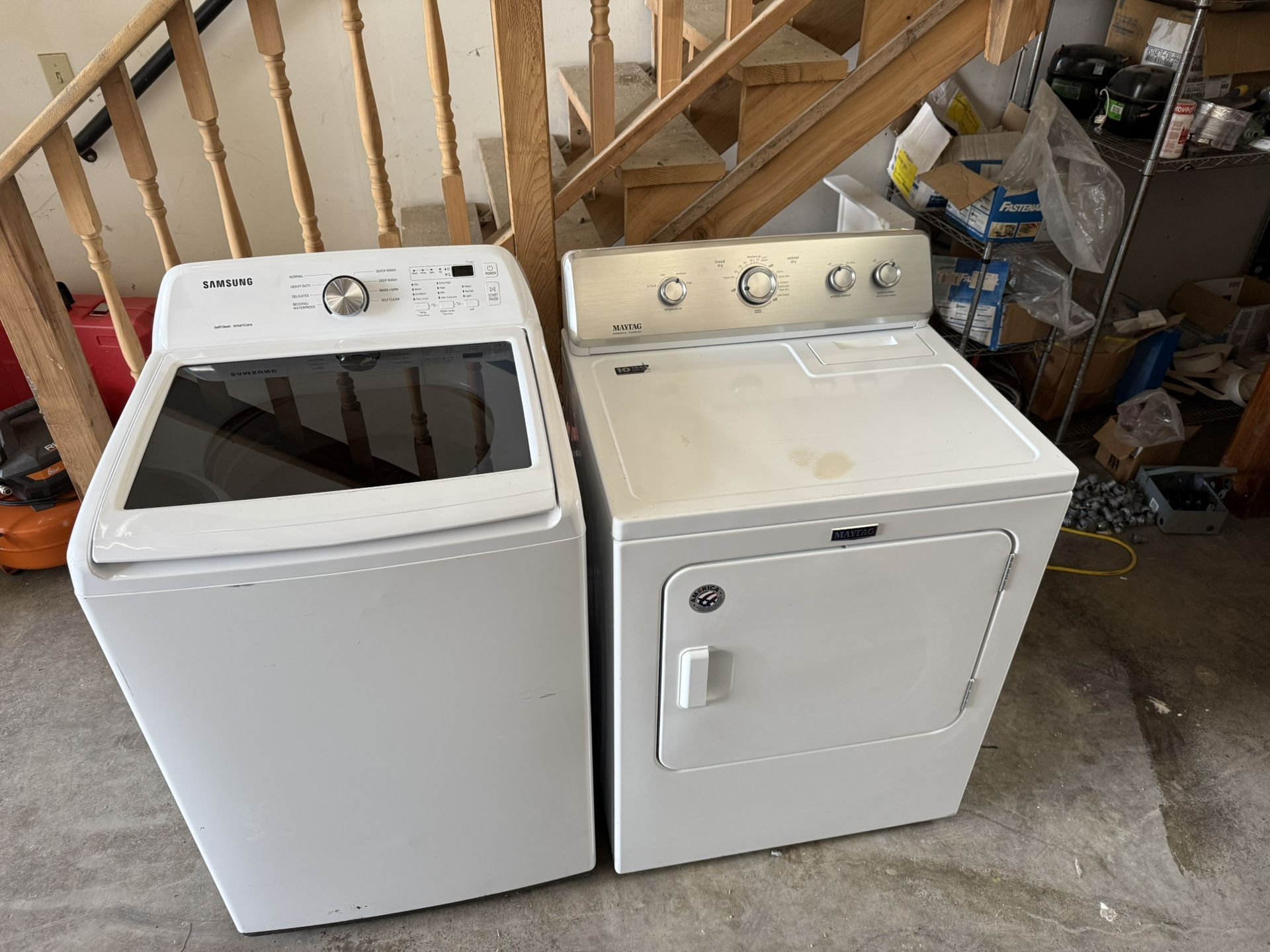 Washer And Dryer