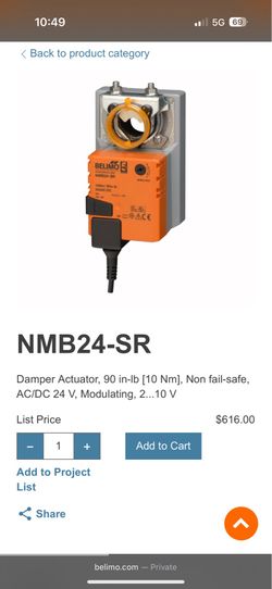 Belimo Actuators