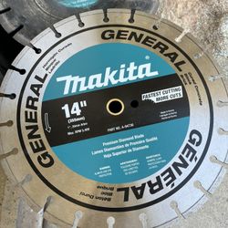 Makita 14” inch General Premium Diamond Blade (Have 2) 