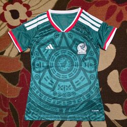 New Women's Mujer Mexico Home Soccer Jersey world cup Camisa De Mujer