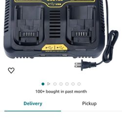 Charger And Batteries For Dewalt 