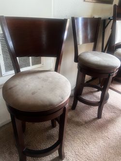 Wooden stools