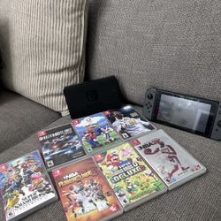 Nintendo Switch With Games