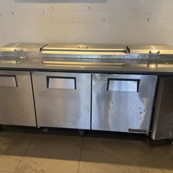 Commercial Refrigerated Pizza/sandwich Prep Table
