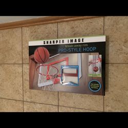New Sharper Image Basketball Hoop 