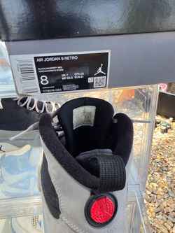 Jordan 9 particle gray