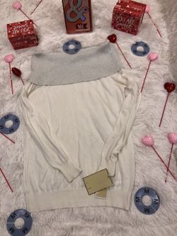 Size medium Michael Kors White top