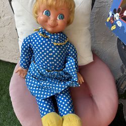 Vintage 1967 Mattel Mrs. Beasley Doll with no glasses 