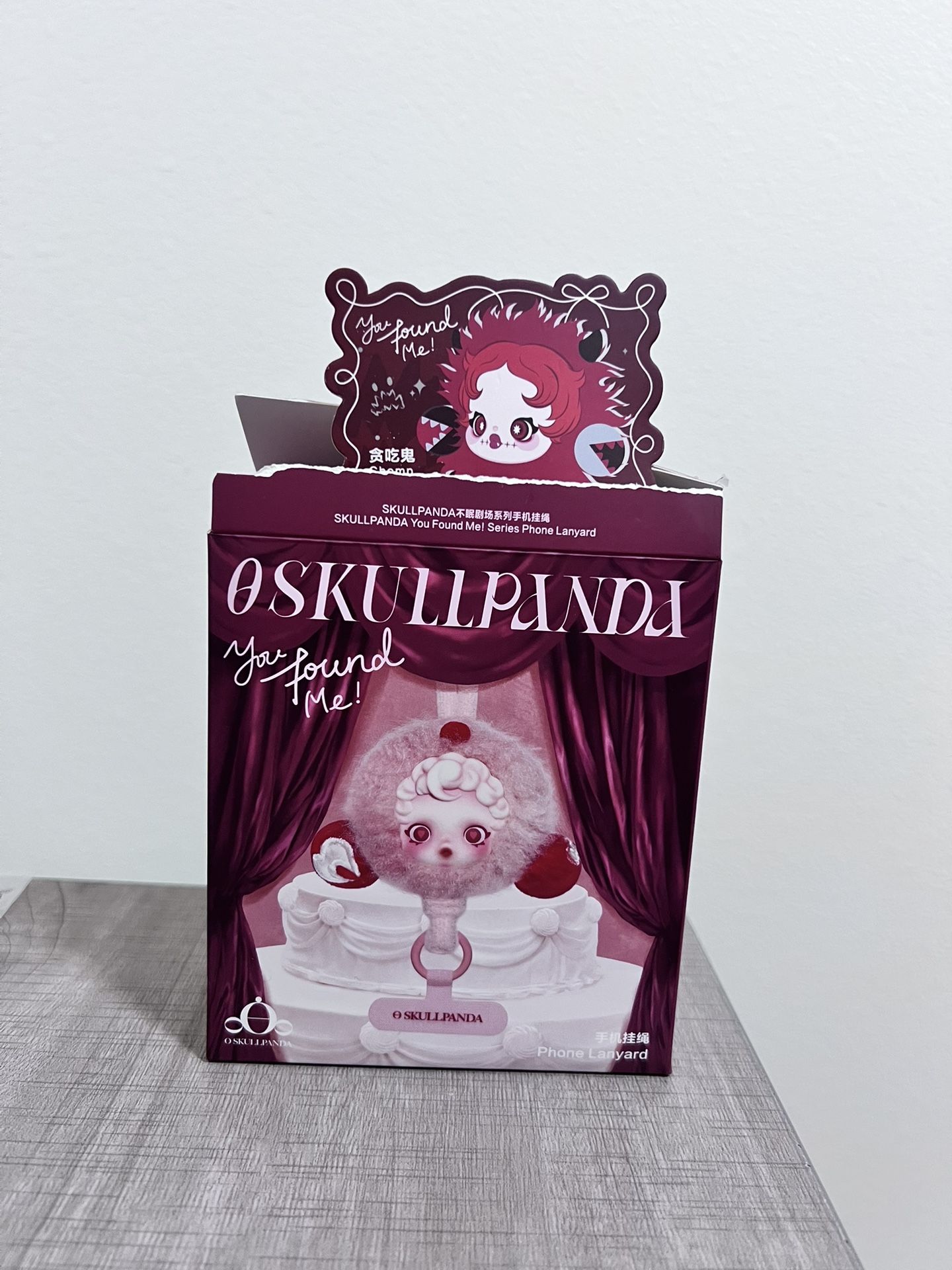 POPMART SKULLPANDA You Found Me! Series Phone Lanyard