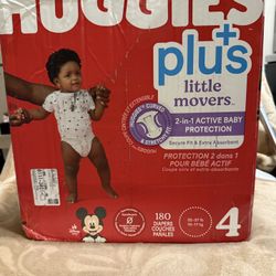 Huggies Size 4 Diaper New
