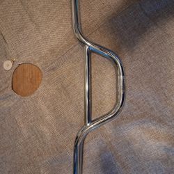 Chrome BMX Riser Handle Bars