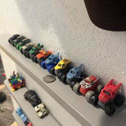 Micro Mini Monster Jam Cars 