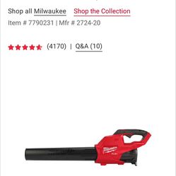 Milwaukee M18 Blower/ Tool Only