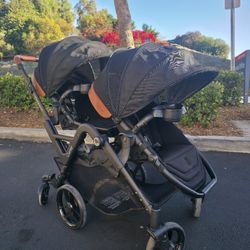 Contours CURVE double Stroller 