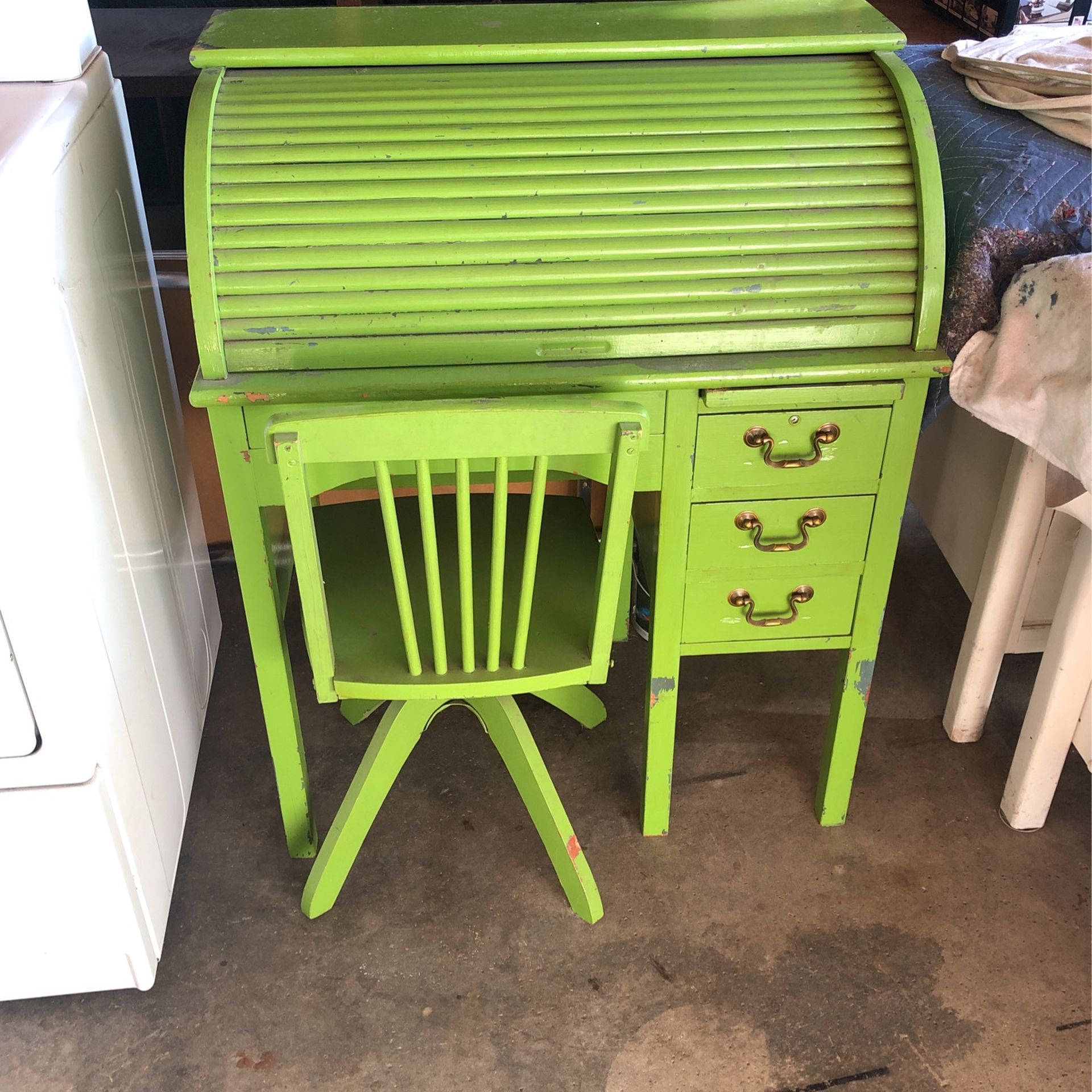 Vintage ~ Child’s Roll Top Desk From Early 1970’s