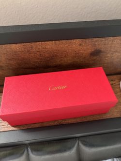 Red Cartier Glasses