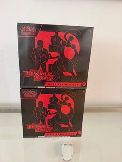 Pokémon Destined Rivals Elite Trainer Box Factory Sealed