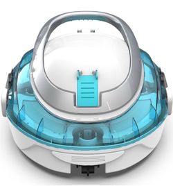 S2 Robotic Pool Cleaner for Above Ground Pools, Efficient Coverage for Small to Medium Pools, Dual-Layer Filtration, 90-Min Cleaning Support, Self-Par