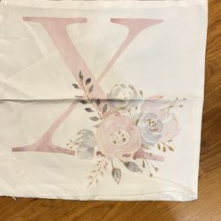 Two Cushion Covers With The Initial Y On Them ,  New In Bag