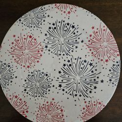 10" Melamine Party/Celebration dinner plates, new giftable, so fun $1.00 ea