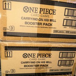 Op13 Sealed Case Brand New