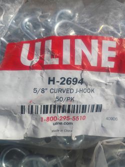 Uline peg board  hooks