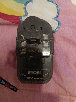 18V  4AMP. RYOBI BATTERY