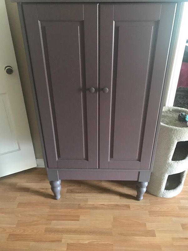 IKEA Isala purple storage cabinet/dresser