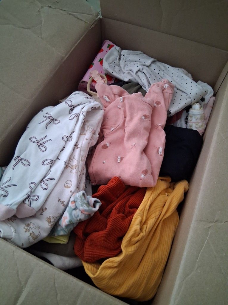 0-12 months baby clothes.