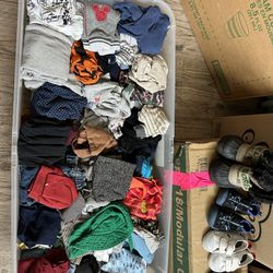 Boys Clothes And Shoes Lot