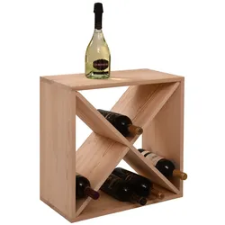 Modular Wine Rack Stackable Wine Storage 24 Bottle for Cube Bar Cellar Kitchen,  NEW