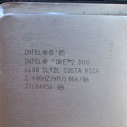 CPU INTEL CORE 2 DUO 6600 LGA775 2.4ghz