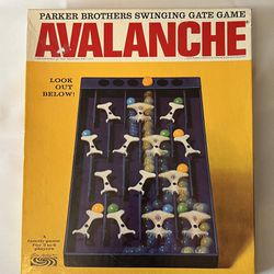 Parker bros. 1970 Avalanche Marble Game