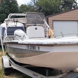 Cajun Johnson Boat & Trailer