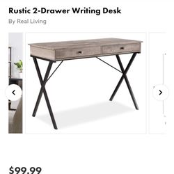 Two Drawer Desk